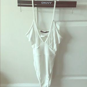 Boohoo White one piece